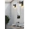 Z-Lite Lauren Wall Sconce, 1-Light, 5 In.W x 6.5 In.L x 8.5 In.H, Matte Black/Clear 819-1S-MB - alternate 5